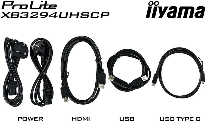 Image du produit iiyama 80,0cm (32") XB3294UHSCP-B1 16:9 2xHDMI+DP+2xUSB-C (3840 x 2160 pixels, 31.50")