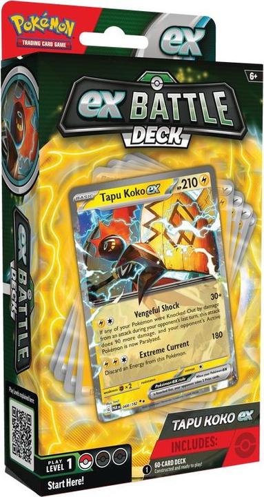 Actual product image Pokémon Iron Leaves ex Battle Deck EN (English, Deck)