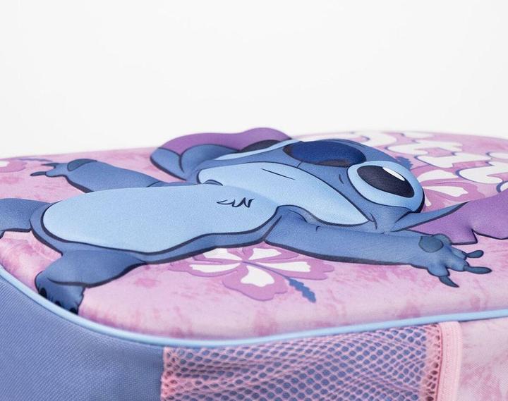 Actual product image Stitch School backpack Pink 25 x 10 x 31 cm