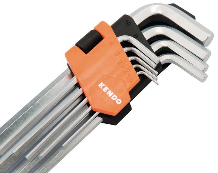 Actual product image Kendo Hexagon angle pin spanner set