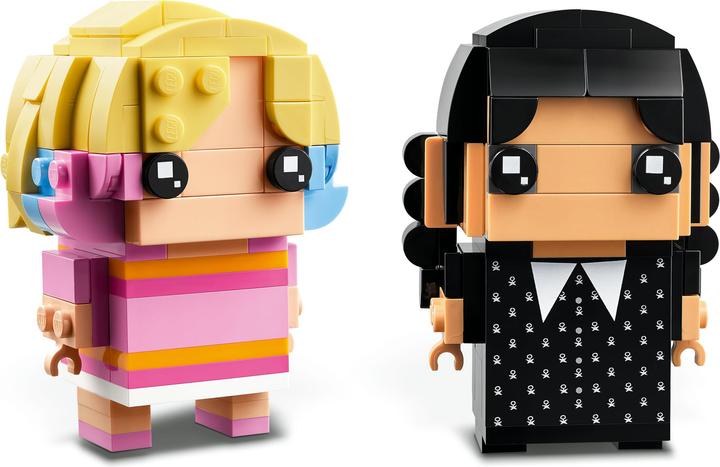Produktbild LEGO BrickHeadz Wednesday Wednesday und Enid (40750, LEGO Brickheadz)
