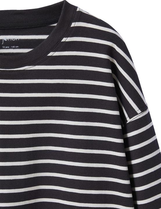 Actual product image Jonen Jungen Streifenshirt mit Recycling-Baumwolle (158, 164)