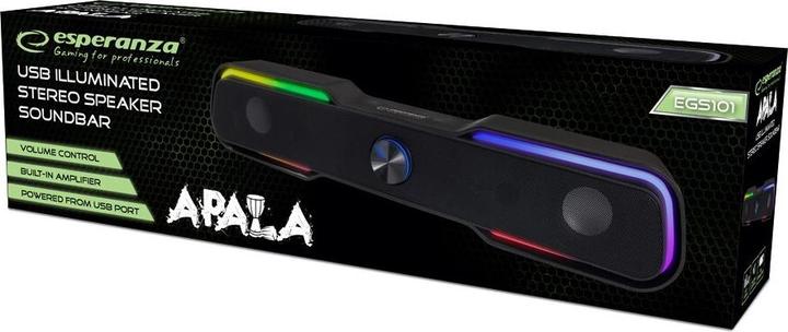 Actual product image Esperanza Apala Soundbar Led (6 W, 2.0 Channel)