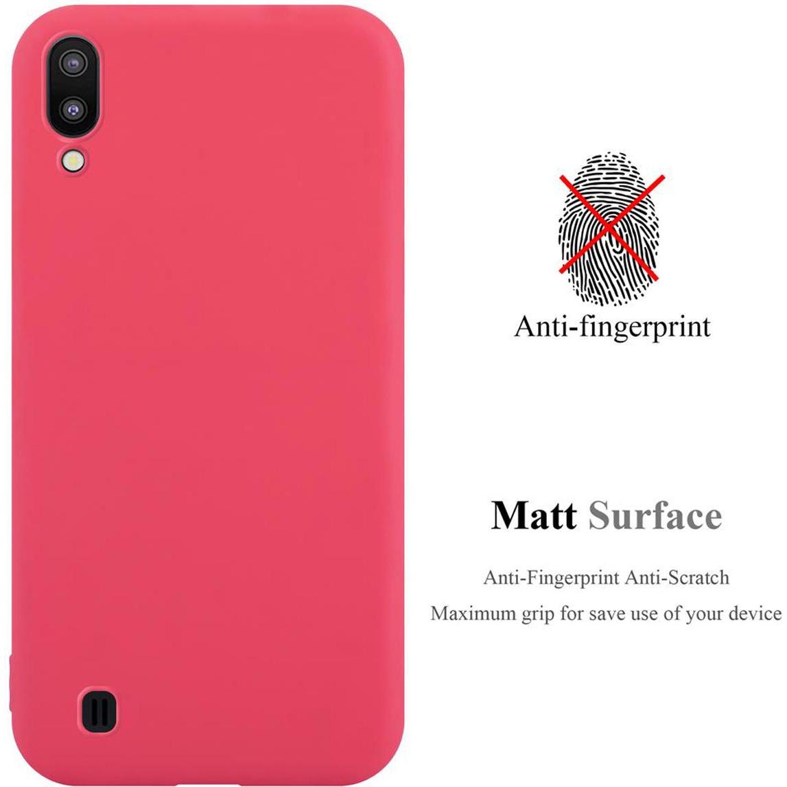 Thumbnail - Cadorabo TPU Candy Cover (Samsung Galaxy M10), Smartphone Hülle, Rot