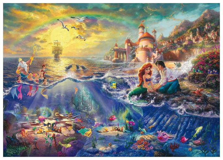 Image du produit Schmidt Spiele La petite sirène Ariel (1000 pièces)