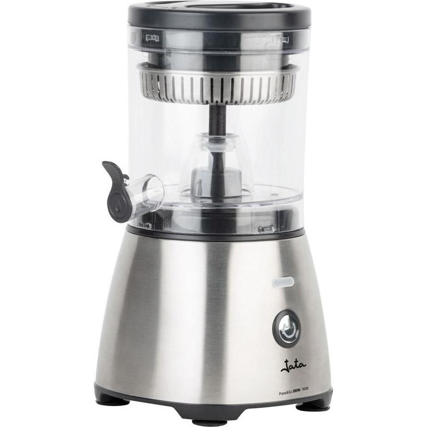 Jata JEEX1616 Automatic Orange Juicer, Centrifuga, Argento, Nero