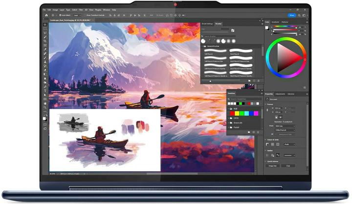 Produktbild Lenovo Yoga 9 2-in-1 (14", Intel Core Ultra 7 155H, 32 GB, 1000 GB, CH)