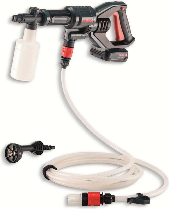 Actual product image AL-KO 18 V Bosch Home And Garden Compatible Battery Pressure Washer Pw 1850 Set (Rechargeable battery operated)