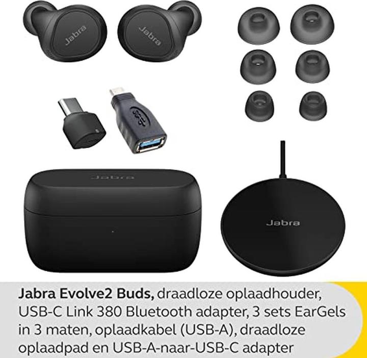 Image du produit Jabra EVOLVE2 BUDS USB-C UC - (Sans fil, USB-C)