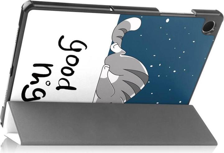 Actual product image Cover-Discount Galaxy Tab A9 - Tri-fold Smart Case Good Night (Galaxy Tab A9)