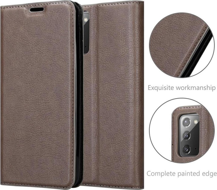 Actual product image Cadorabo Book Invisible Magnet Cover (Samsung Galaxy Note 20)