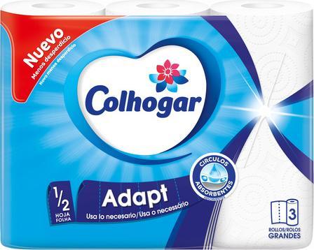 Actual product image Colhogar P Cocina 3 Rolls 1/2 Sheet (3x)