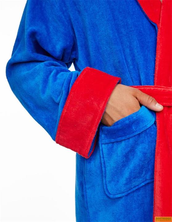 Actual product image Robes DC Comics Superman fleece bathrobe (One size)
