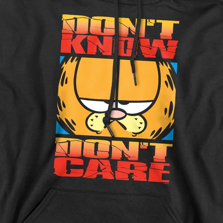 Produktbild Garfield Don't Know Don't Care Kapuzenpullover (M)