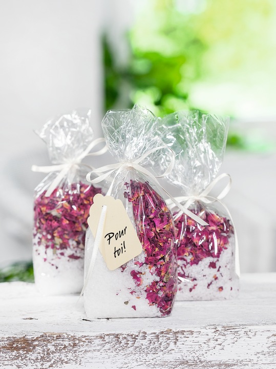Actual product image VBS Rose Dream" bath salt set (Bath salts)