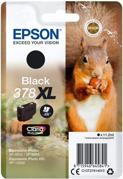 Produktbild Epson 378XL Claria Photo HD (BK)