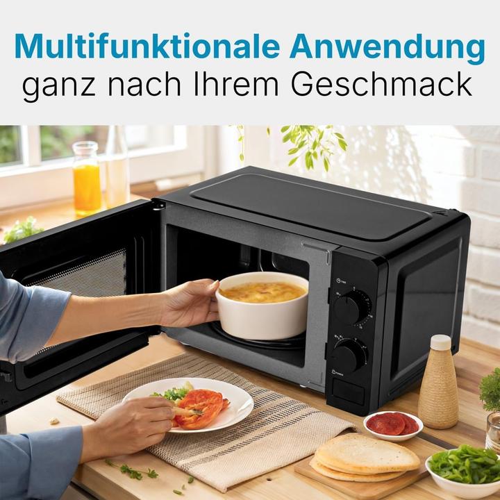 Image du produit Clatronic Micro-ondes MW 791 20L 700 Watt MW 785 (noir) (20 l)