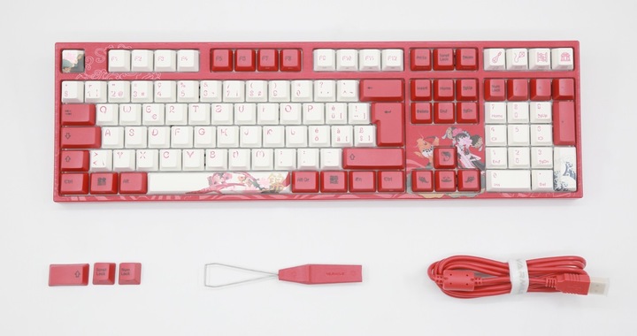 Actual product image Varmilo Koi VA109 (CH, Cable)