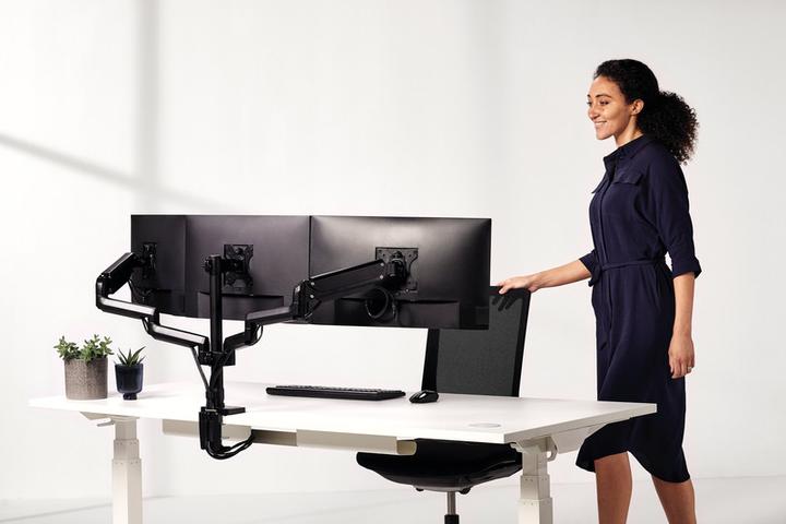 Produktbild Fellowes Platinum Series Dreifach-Monitorarm (Tisch, 27")