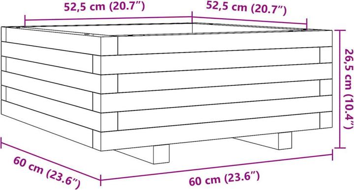 Produktbild vidaXL Pflanzgefäss