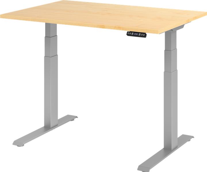 Image du produit Hammerbacher UPLINER-K - Bureau à hauteur réglable électriquement, 640 - 1290 mm, l x p 1200 (120 x 80 x 129 cm)
