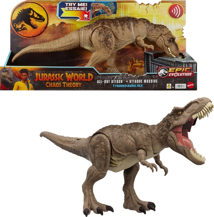 Actual product image Jurassic Park Dino Trex Jworld (Multicoloured)
