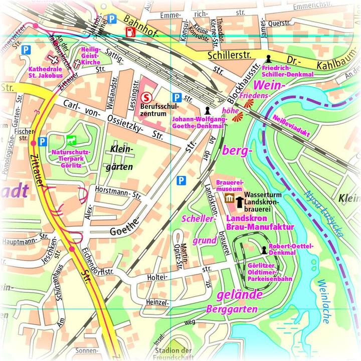 Actual product image Görlitz. City map 1:14 000 14000