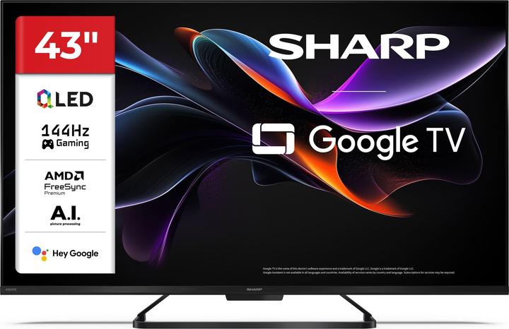 Image du produit Sharp 43HR7265E (43", LED, 4K, 2024)