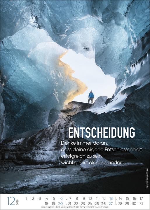 Produktbild Motivation 2026 (A3)