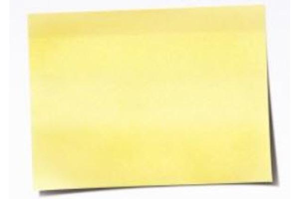 Image du produit Post-it 653y (38 x 51 mm)