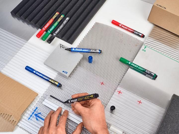 Immagine prodotto Pilot Marcatore permanente 100 XL (Nero, 4.50 mm, 20 x)