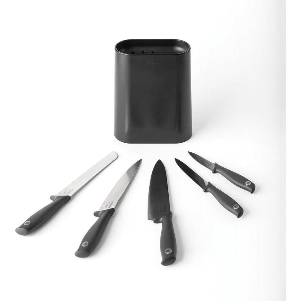 Thumbnail - Brabantia Messerblock plus Messer TASTY+, Messerblock, Grau
