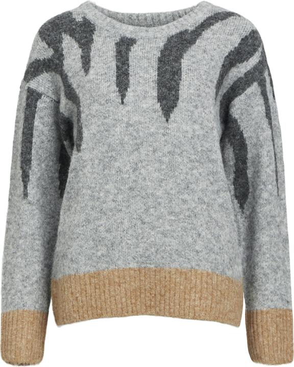 Produktbild Object Gemusterter Strickpullover (L)