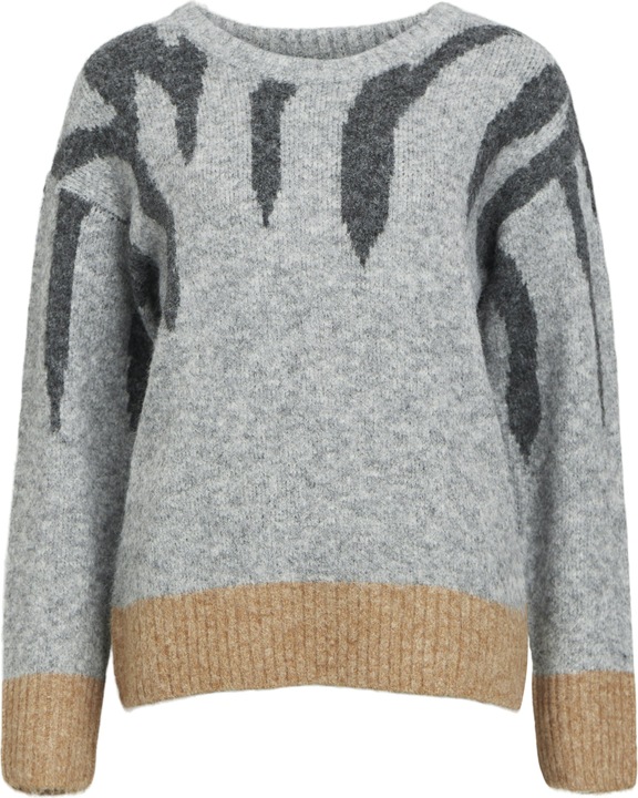 Object Gemusterter Strickpullover (L)