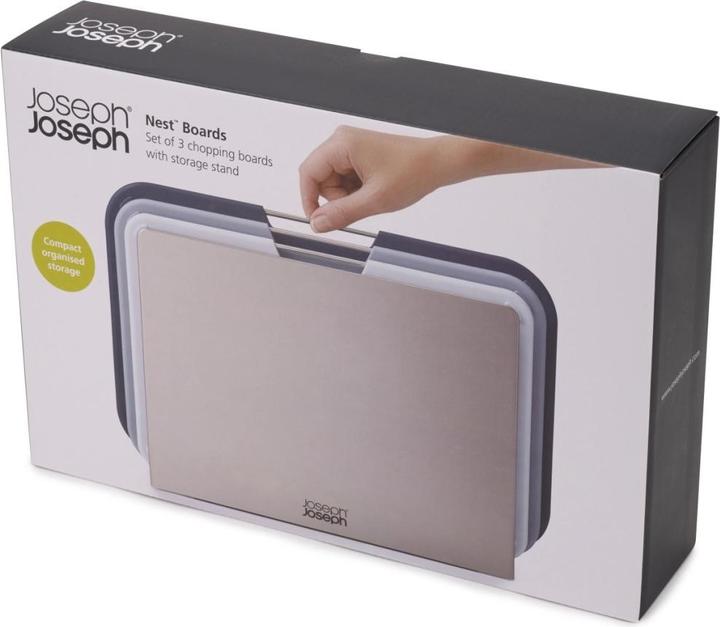 Actual product image Joseph Joseph Nest cutting board grey, 22x32x6.7 cm