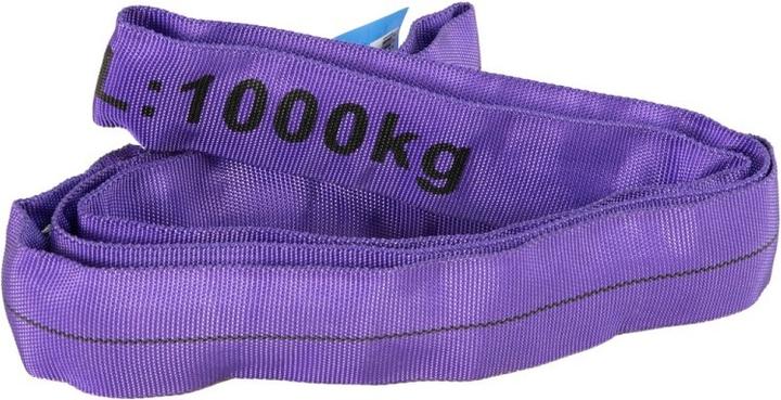 SHZ Round sling length 1m / 1000kg according to EN 1492-2 SF7 purple