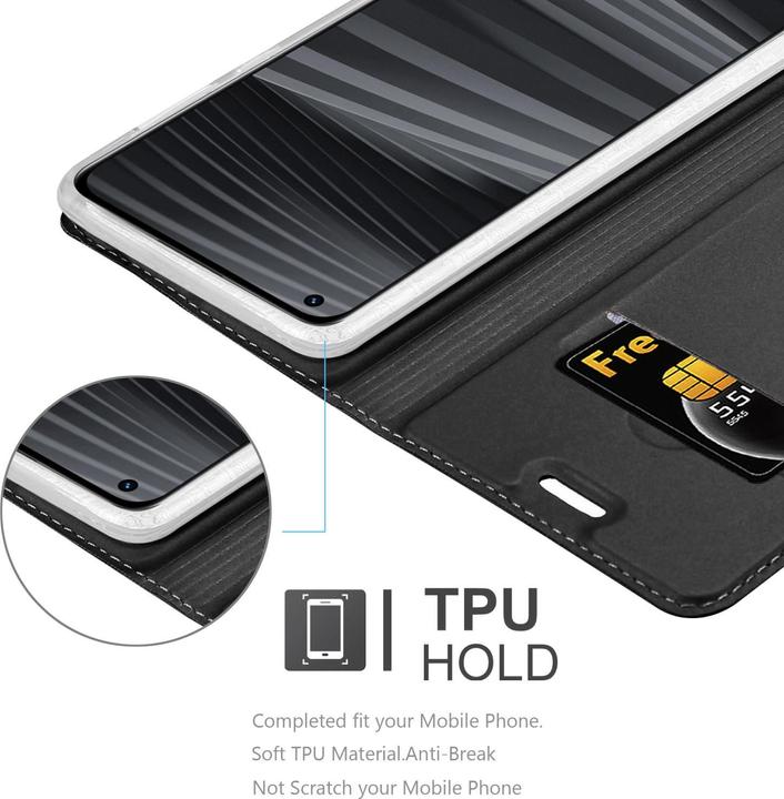 Actual product image Cadorabo Classy Book Case for Realme GT 2 PRO (Realme GT 2 Pro)