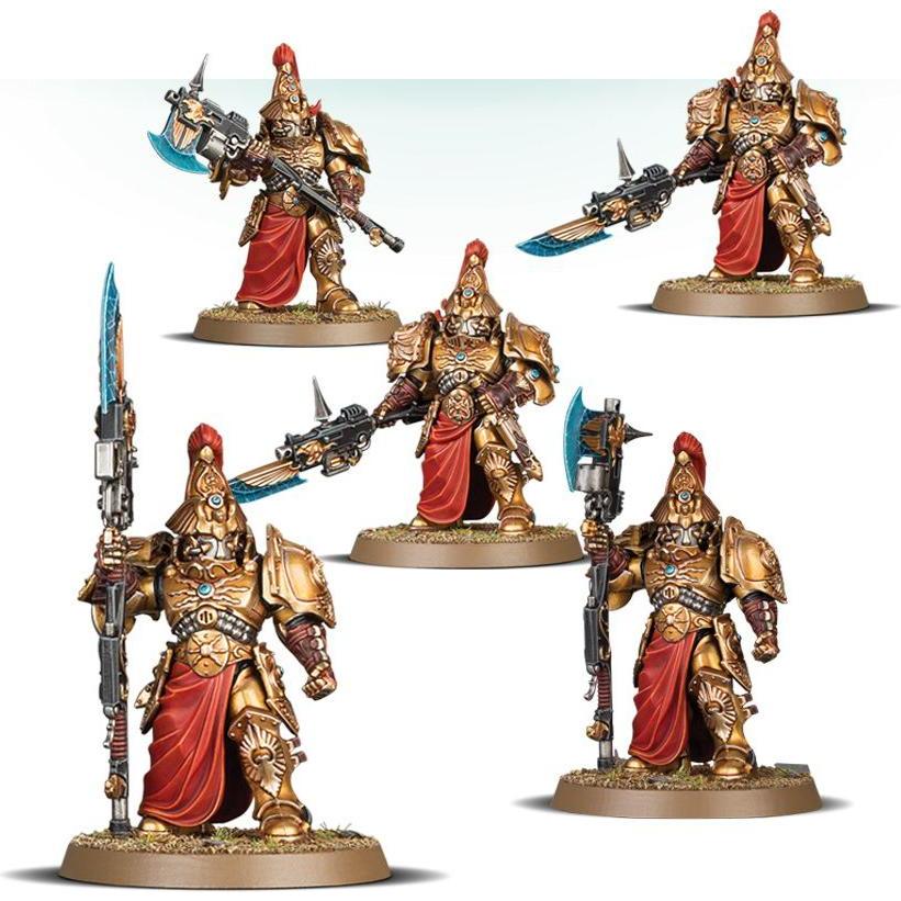 Games Workshop Custodian Wardens - Vexilus Praetor - Shield-Captain
