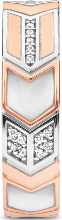 Immagine prodotto Ti Sento Milano Anello con zirconi e madreperla 12202MW (56, 925 Argento)