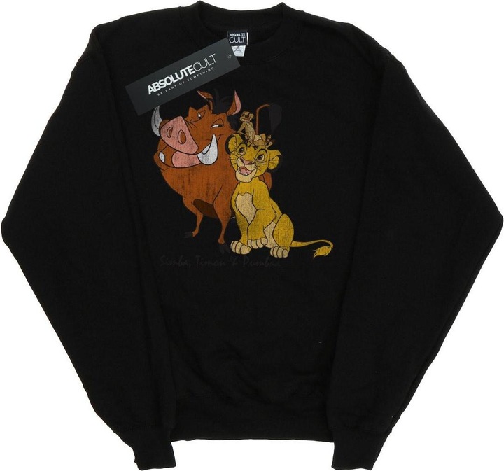 Immagine prodotto Disney The Lion King Classic Simba, Timon And Pumbaa Felpa Ragazze (128)