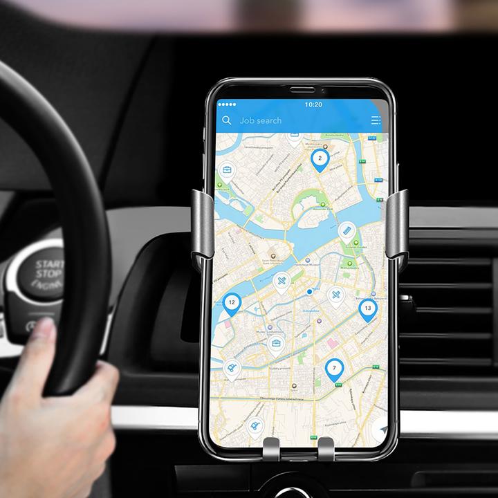 Productafbeelding Ugreen Uchwyt samochodowy grawitacyjny do telefonu (czarny)