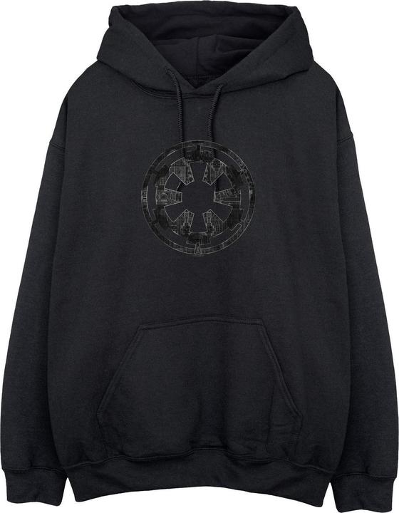 Immagine prodotto Star Wars Felpa con cappuccio Uomo Galactic Empire Plans (S)