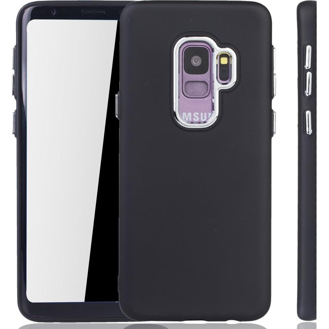 König Design Handyhülle für Samsung Galaxy S9 Schutzcase Backcover Bumper Etuis Case Schwarz (Samsung Galaxy S9+), Smart...