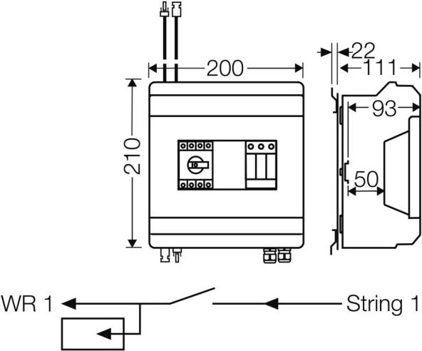 Actual product image Hensel PV-GAK