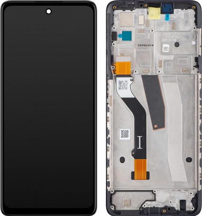 Motorola Display Unit für Moto G51 5G, Schwarz (Display)