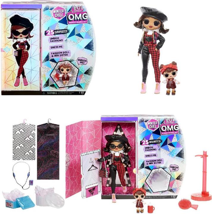 Actual product image MGA L.O.L. OMG Winter Chill Camp Cutie