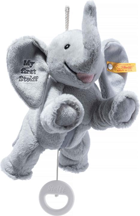 Steiff Il mio primo carillon Steiff Ellie elefante grigio chiaro 25 cm