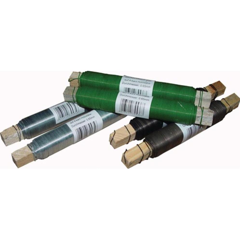 HP Autozubehör, Gartenzaun, Wickeldraht 100 g Drahtstärke 0,65 mm verzinkt