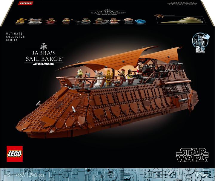 LEGO Jabbas Segelbarke (75397, LEGO Star Wars, LEGO Seltene Sets)