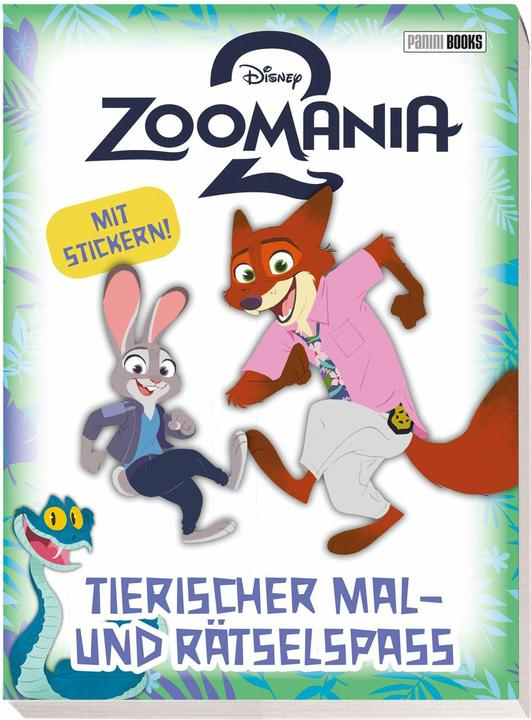 Actual product image Panini Zoomania 2 - Tierischer Sticker- und Malspass (German)